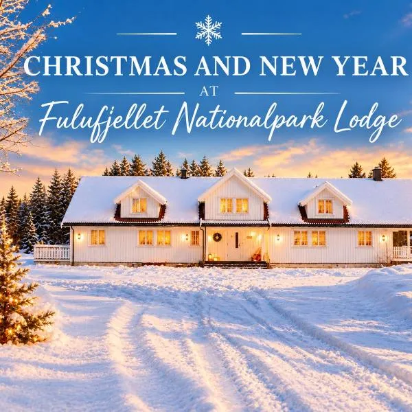 Winter at Fulufjellet National Park Lodge, hotel a Ljørdalen
