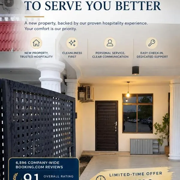 Kota Laksamana & Jonker Executive Townhouse Melaka by GGM, hotel v destinaci Melaka