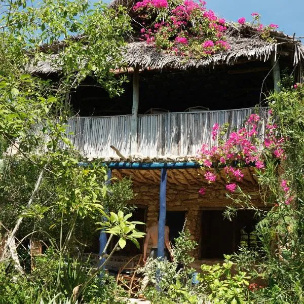 Blue Monkey Beach Cottages, hotel v destinaci Wasini