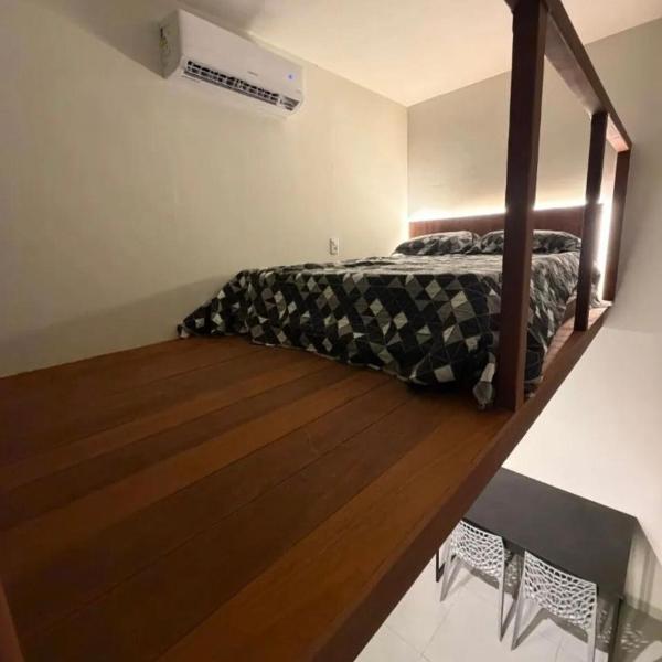 Loft com Mezanino, netflix e ar em lagoa nova - Foto 2