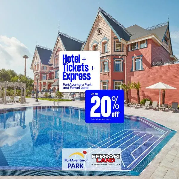 Viesnīca PortAventura Hotel Lucy's Mansion - Includes unlimited access & Express wristband to PortAventura Park & Ferrari Land Salou