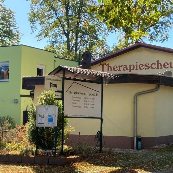 Therapiescheune Egsdorf - Monteurwohnungen, hotel di Egsdorf
