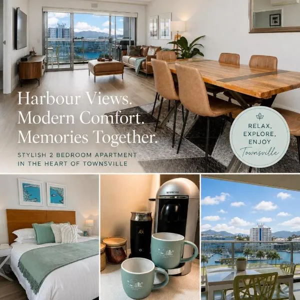 Harbourfront Views at Allure 2 Bedroom Apartment, hotel u gradu Taunsvil