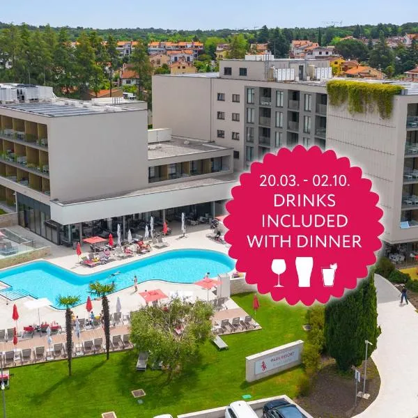 Hotel Park Plava Laguna, hotel en Poreč-Parenzo