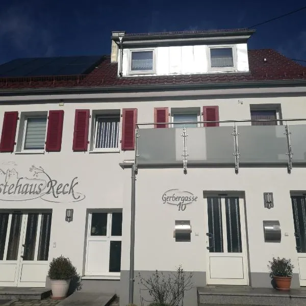 Pension und Restaurant Reck, ξενοδοχείο σε Aulendorf