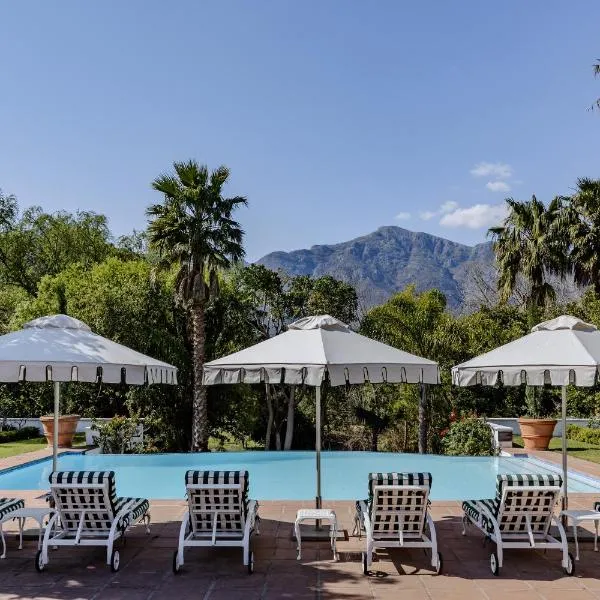 Franschhoek Manor, hotel em Franschhoek
