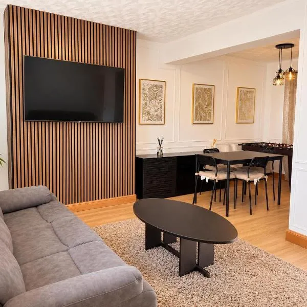 Hartlepool-3 bd House-Sleeps5-Free Parking,Netflix – hotel w mieście Hartlepool