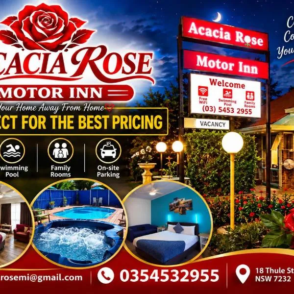 Acacia Rose Motor Inn, hotelli kohteessa Barham