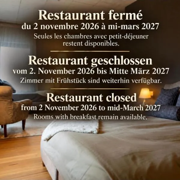 Hotel de l’Ours Preles, hotel en Prêles
