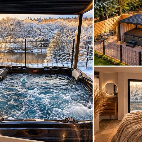 Studio avec spa vue Moselle – hotel w mieście Dinozé