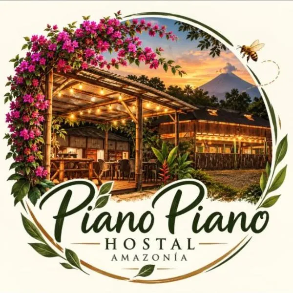 Piano Piano Hostal Amazonía, hotel Puyóban