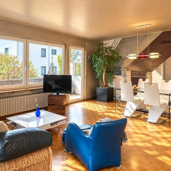 Stylisches Premium Apartment 89 qm nahe Messe und Flughafen, hotell sihtkohas Filderstadt