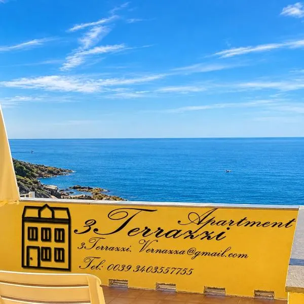 Families or Groups 3 Terrazzi Penthouse on Sea w Ac, hótel í Vernazza