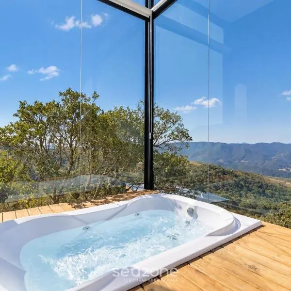 Cabana romântica com vista na serra VST037, hotell i São Paulo dos Pinhais