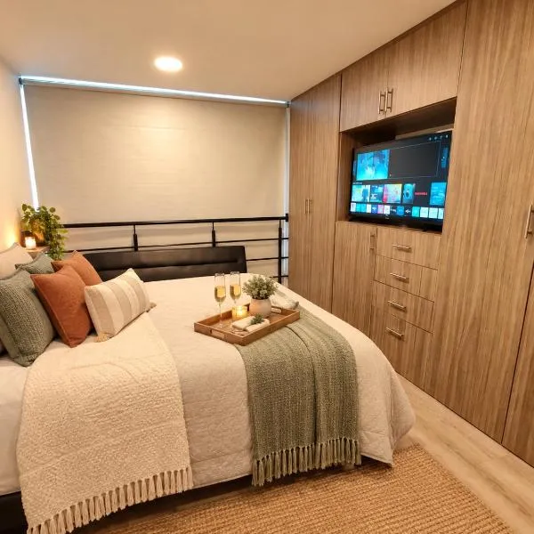 툰하에 위치한 호텔 Estudio Premium Inteligente frente a U Santo Tomás Parqueadero