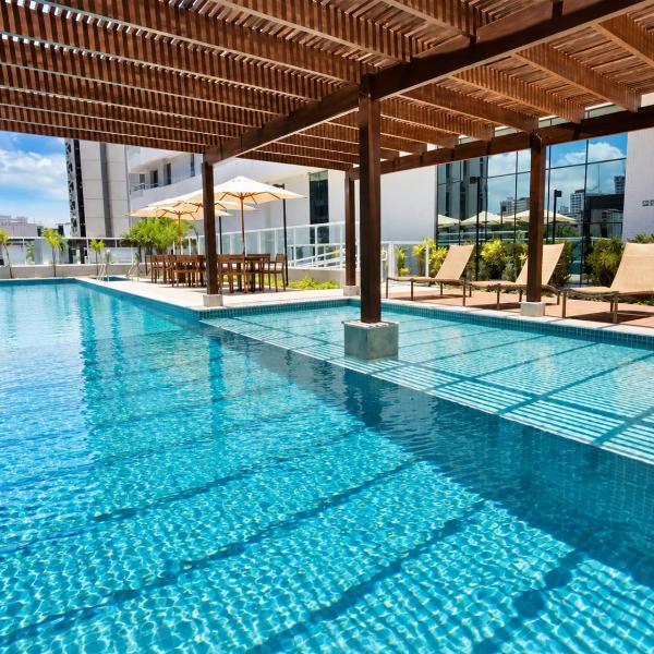 Studio & Suíte com Piscina I Salvador Shopping