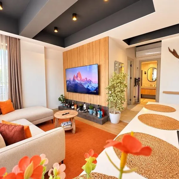 Marinaya 13 dakika uzaklıkta 2 odalı daire, hotel in Mersin