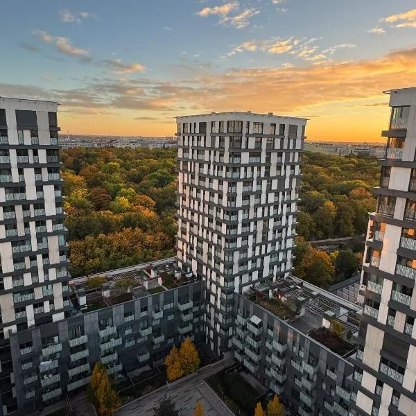 Apartments in Residence Garden Towers, hotel di Praha