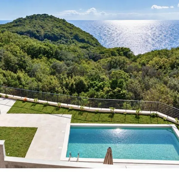 Orange Tree Pool Villas - Sea View and Private Pool, hotel en Rijeka Reževići