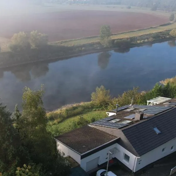 Haus an der Weser Ferienwohnung, hotel en Brevörde