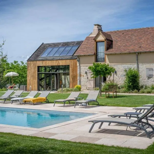 Allée des noyers, hotel Saint-Michel-de-Bannières városában