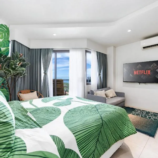 Tropical Studio Tambuli Residences Epic Ocean View 12th Floor Tower C by Dominik, hotel di Lapu Lapu City