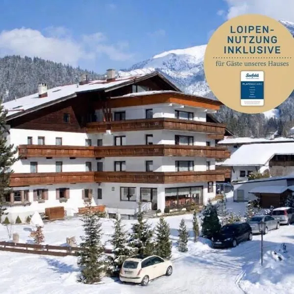 Hotel Schönegg, hotel Seefeld in Tirolban