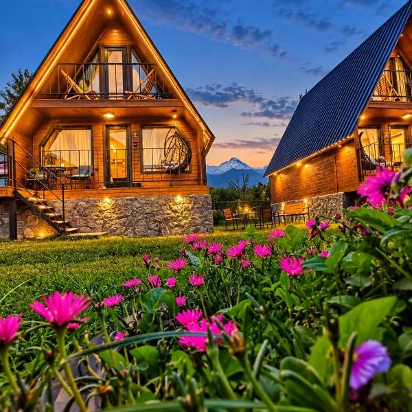 Sno Panorama Cottages Kazbegi, hotel i Sno