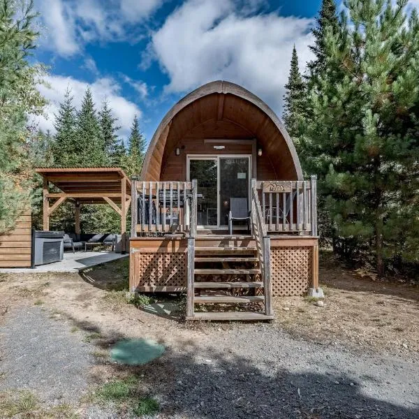 Chalet Alice à louer avec Spa Mauricie, отель в городе Сент-Алексис-де-Мон