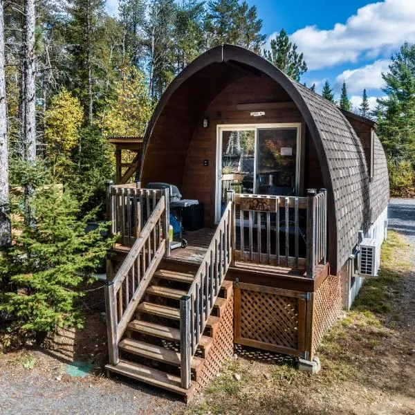 Chalet Éloise à louer avec spa Mauricie, отель в городе Сент-Алексис-де-Мон