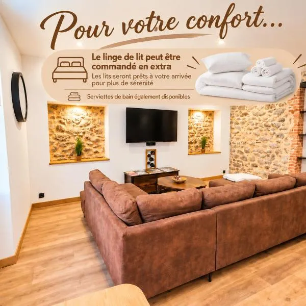 Maison cosy atypique centre ville 15kms du PDF et Parc Maulévrier, hotel u gradu 'Mauléon'