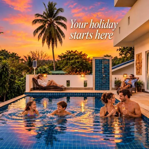 Villa du Bonheur Mer et Nature Rawai beach, hotel en Phuket