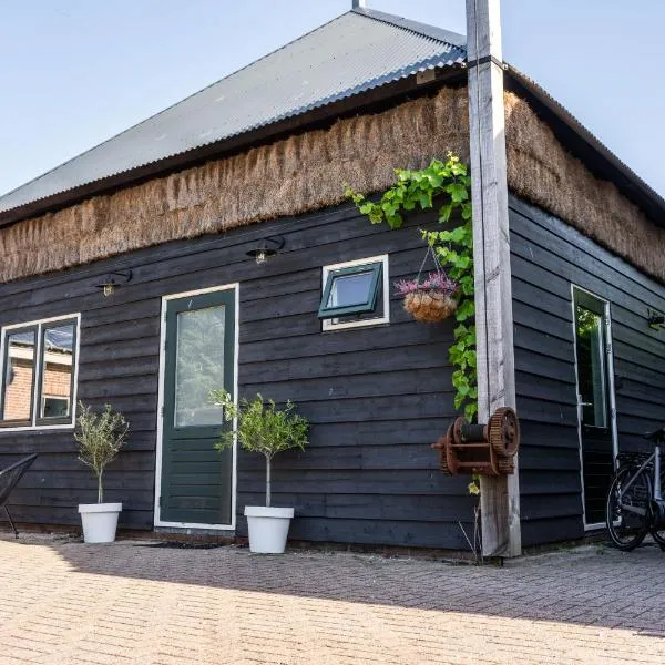 Romantisch Vakantiehuis de Hooiberg, hotell i Berkenwoude