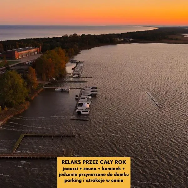 HT Houseboats - luksusowe domki na wodzie - sauna, jacuzzi, hotel em Mielno