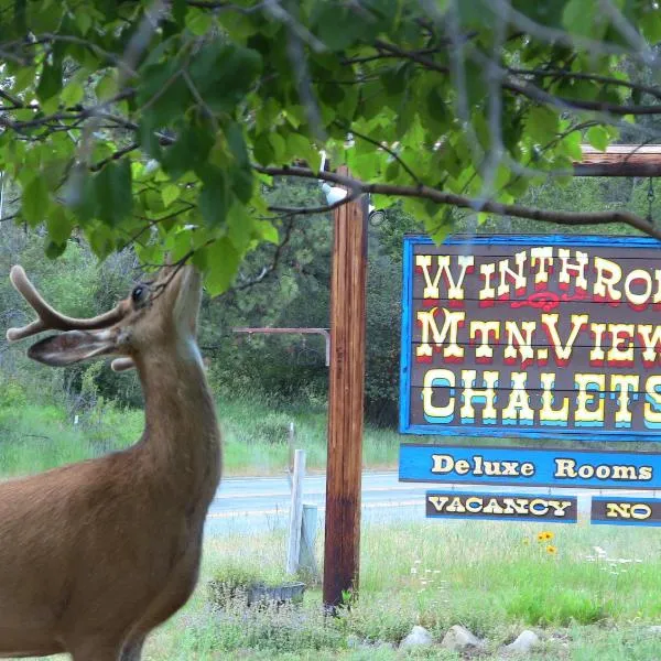 Winthrop Mountain View Chalets, hotel in Mazama
