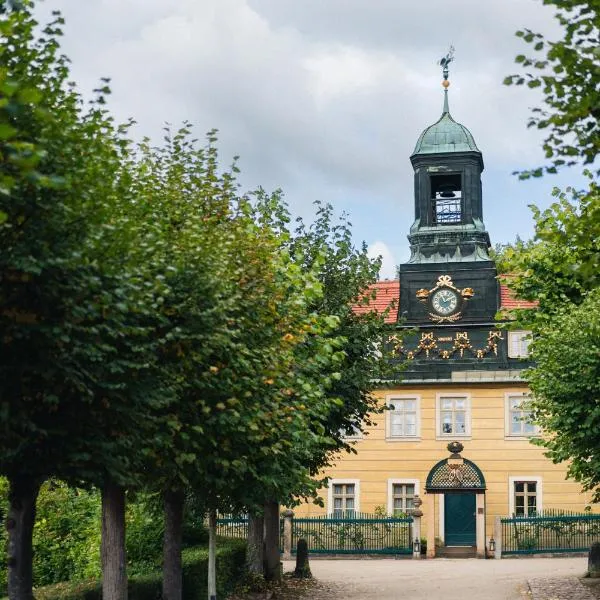 Villa Sorgenfrei und Restaurant Atelier Sanssouci, hotel en Radebeul