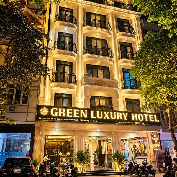 Green Luxury Hotel、Hà Ðôngのホテル