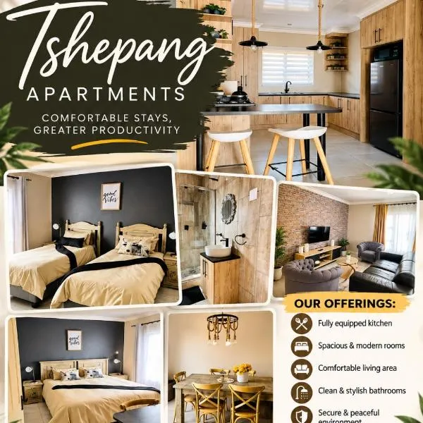 Tshepang Apartments Secunda, hotel u gradu Sekunda