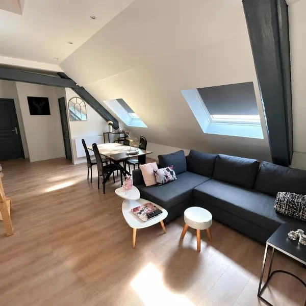 Au pied du Château d'Isenbourg, très beau F4 neuf avec jardin privé!, viešbutis mieste Rufašas