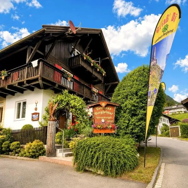 Landhaus Bergheimat in Burgberg für bis zu 14 Personen, hotel em Burgberg