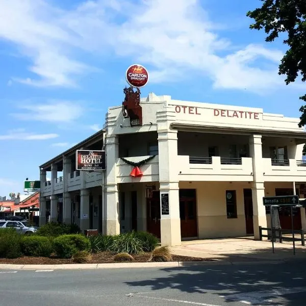 Delatite Hotel、マンスフィールドのホテル