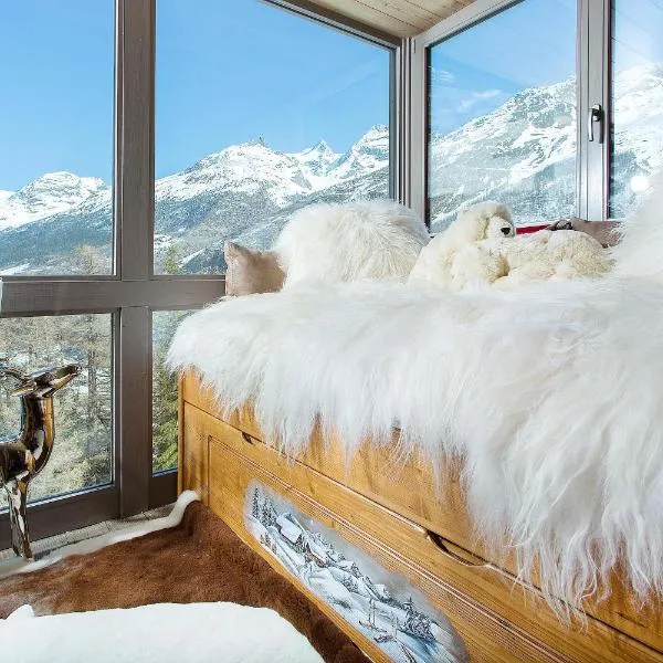 Stirling Luxury Chalet & Spa, hotel v destinaci Saas-Fee