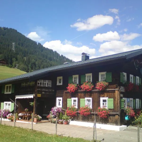 Schusterhof, hotel v destinaci Mittelberg