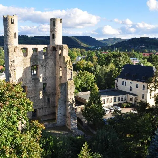 Hotel Am Hohen Schwarm, hotel v destinaci Saalfeld