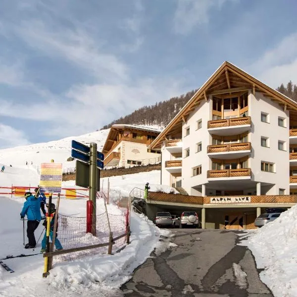 Appartements Garni Alpin Live, hotel v destinaci Samnaun