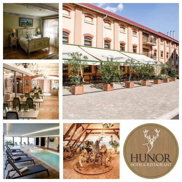 Hunor Hotel és Étterem, hotel in Papos