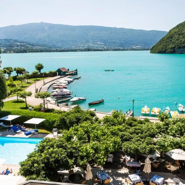 Hotel Le Cottage Bise – hotel w mieście Talloires