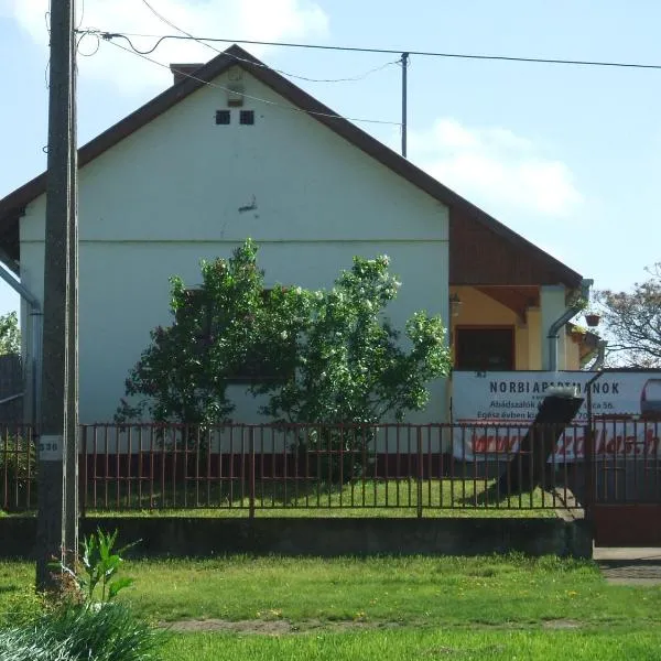 Norbi Apartmanok, hotel in Abádszalók