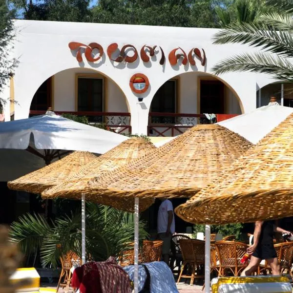 Toloman Hotel Bitez Beach, hotel i Gökçebel