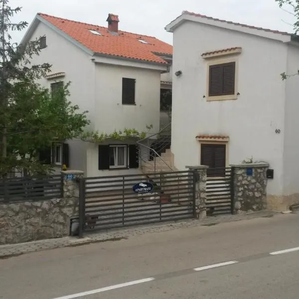 Apartmani Božić-Omišalj, hotell i Omišalj